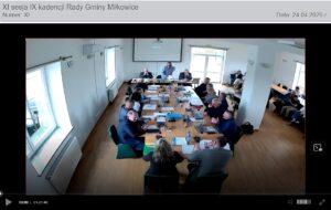 Sesja jedenasta Rady Gminy Miłkowice. 24.04.2025 Grzymalin